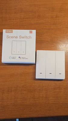 Zigbee vezetéknélküli okos kapcsoló (3 kapcsolós) beltéri használatra Zigbee vezetéknélküli okos kapcsoló (3 kapcsolós) beltéri használatra