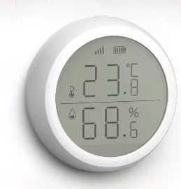 Zigbee hőmérséklet és páratartalom érzékelő LCD kijelzővel Zigbee hőmérséklet és páratartalom érzékelő LCD kijelzővel
