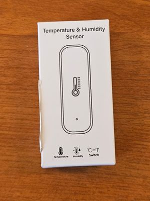 Aubess WIFI hőmérséklet és páratartalom érzékelő