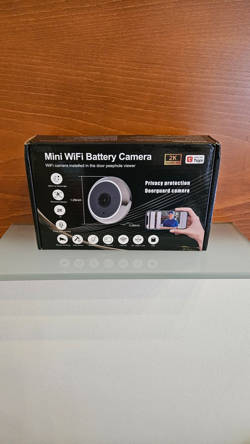 Tuya Wifi okos ajtókémlelő AEPOHKAS S50