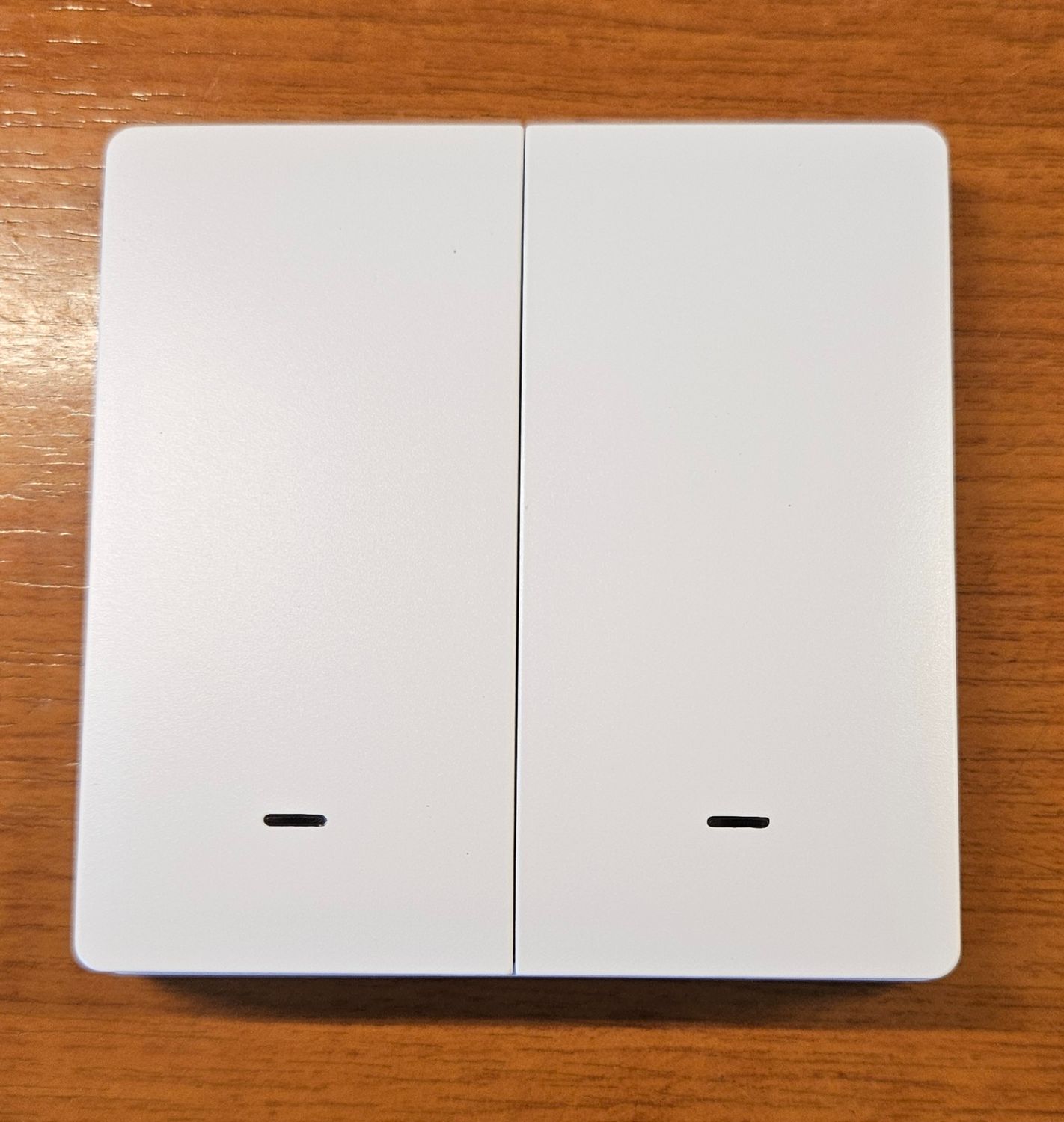Jelenetkapcsoló (scene switch), zigbee, fehér 2 kapcsolós