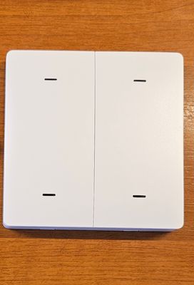Jelenetkapcsoló (scene switch), zigbee, fehér 4 kapcsolós