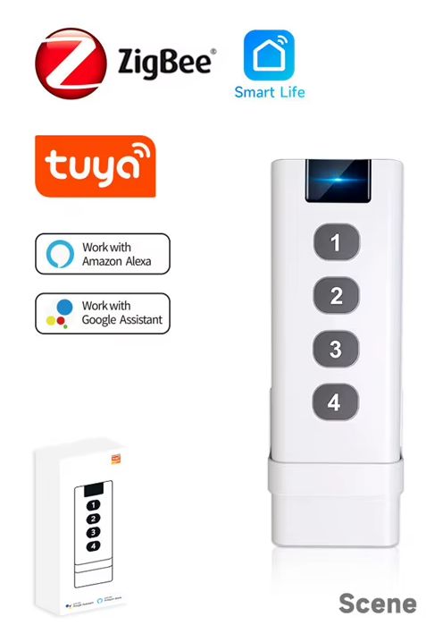 Tuya ZigBee intelligens jelenetkapcsoló