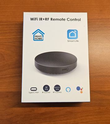RSH Tuya WiFi intelligens infravörös távirányító + RF433 RF315 rádiófrekvenciás univerzális távirányító