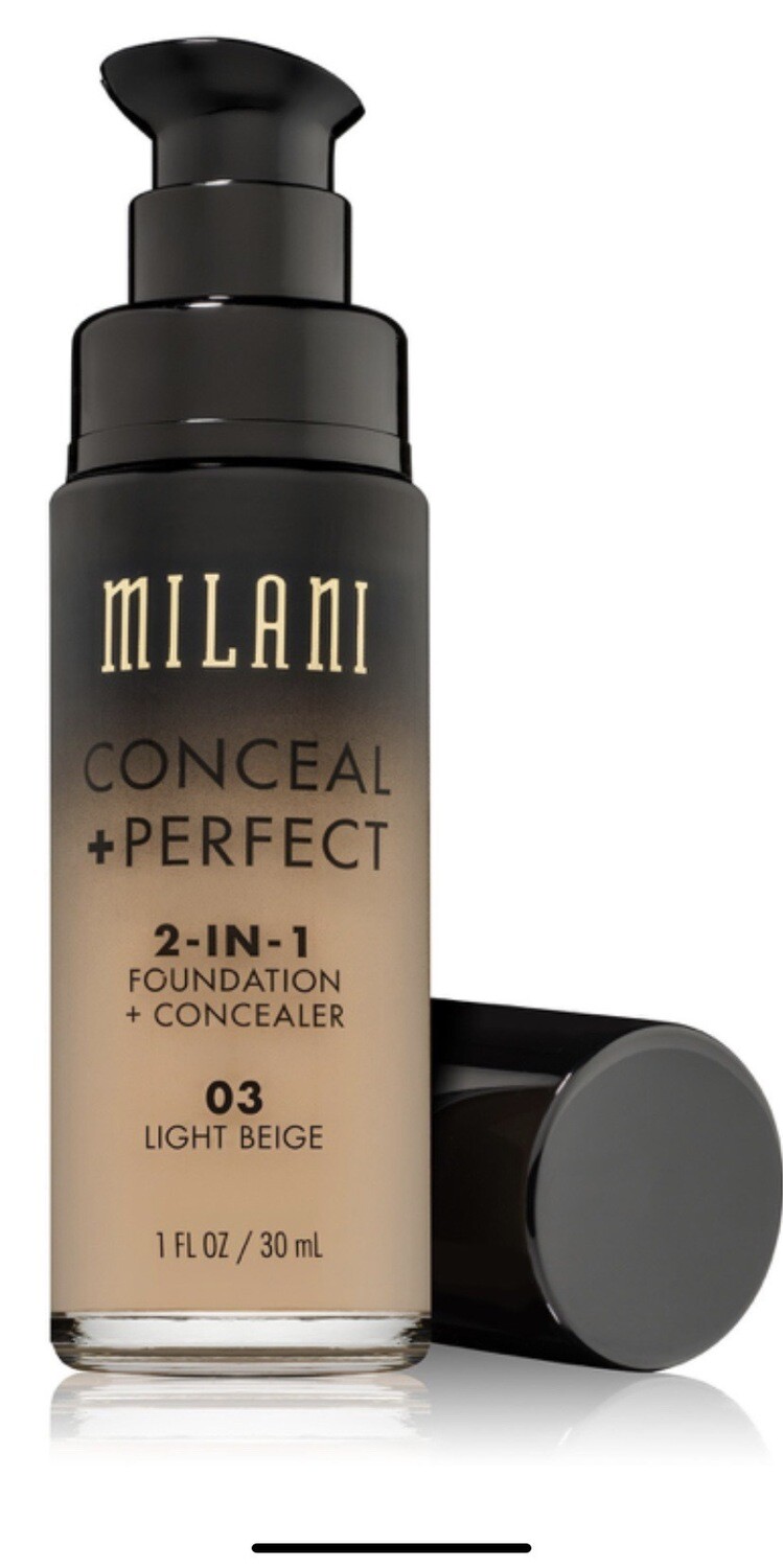 Milani Foundation + Concealer