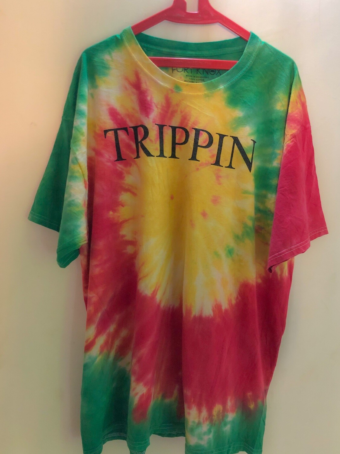 Tripping Multi spiral shirt
