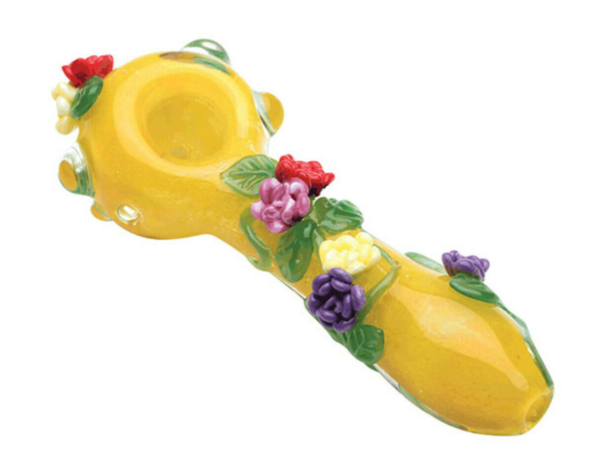 EMPIRE GLASSWORKS SPOON PIPE 4" SUNSHINE