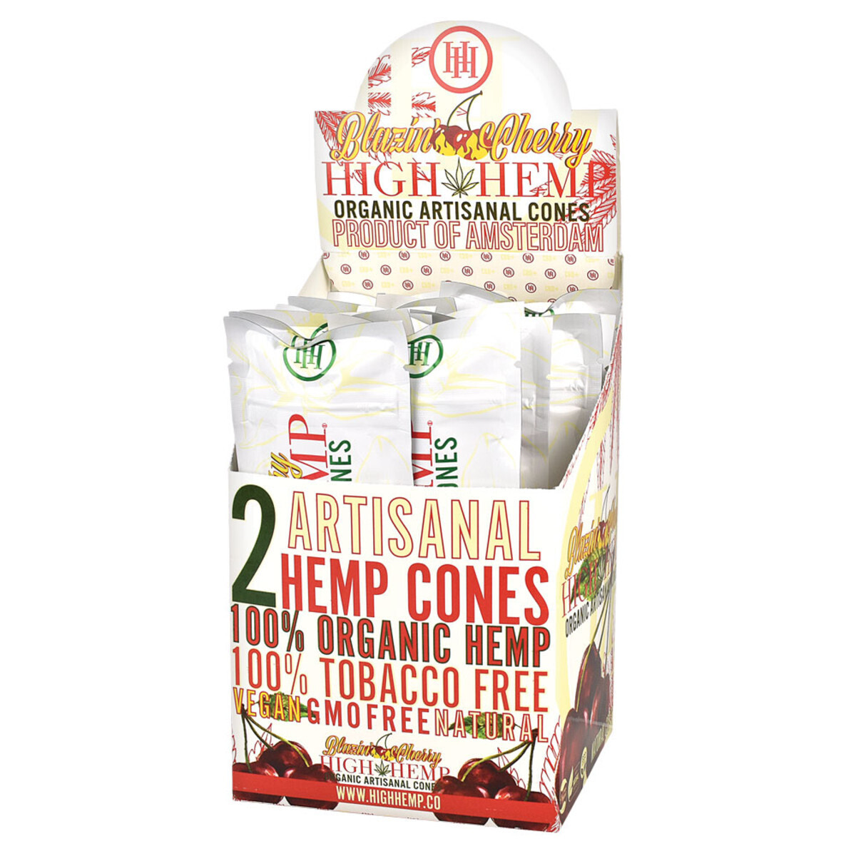 HIGH HEMP CONES CHERRY