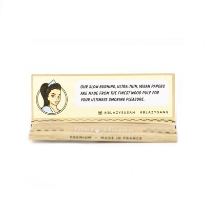 BLAZY SUSAN UNBLEACHED 1 1/4 ROLLING PAPERS