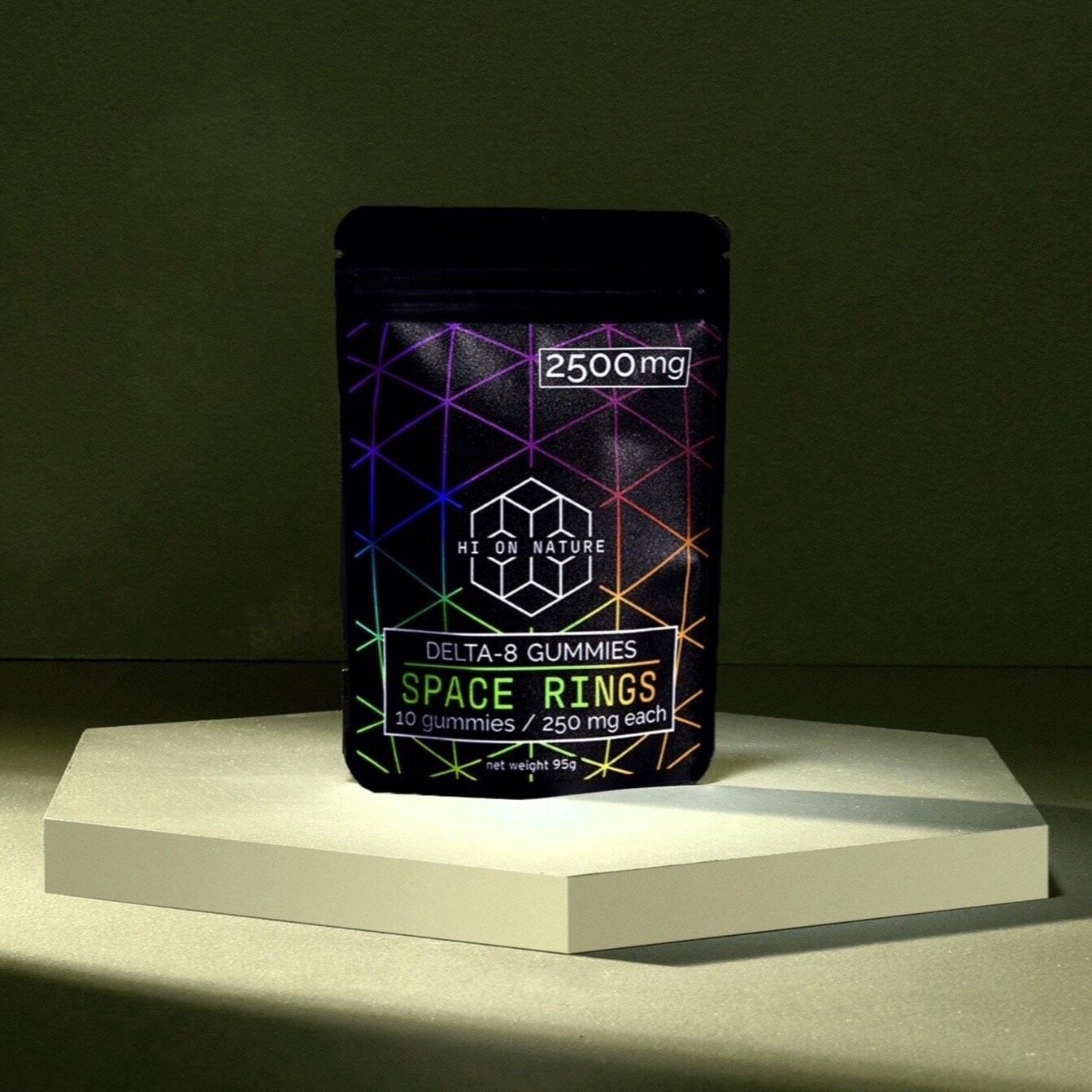 HI ON NATURE 2500MG SPACE RINGS ORGINAL FLAVOR