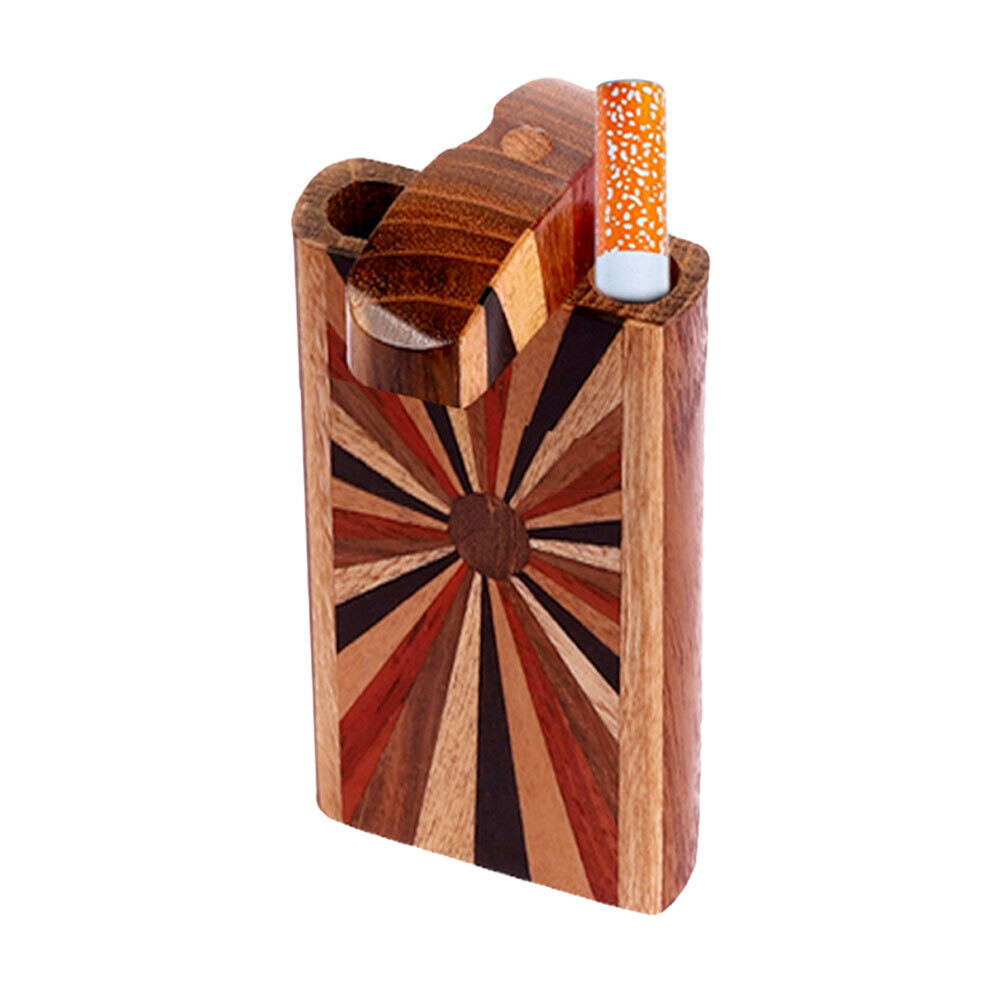 WOOD DUGOUT W/ HORIZON DESIGN
