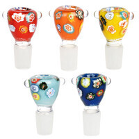 VINTAGE FLORAL BOWL SLIDE 14MM