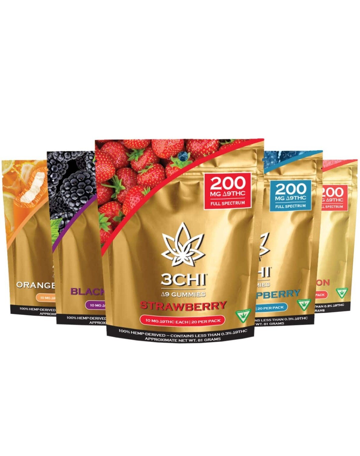 3CHI DELTA 9 THC GUMMIES - 200MG