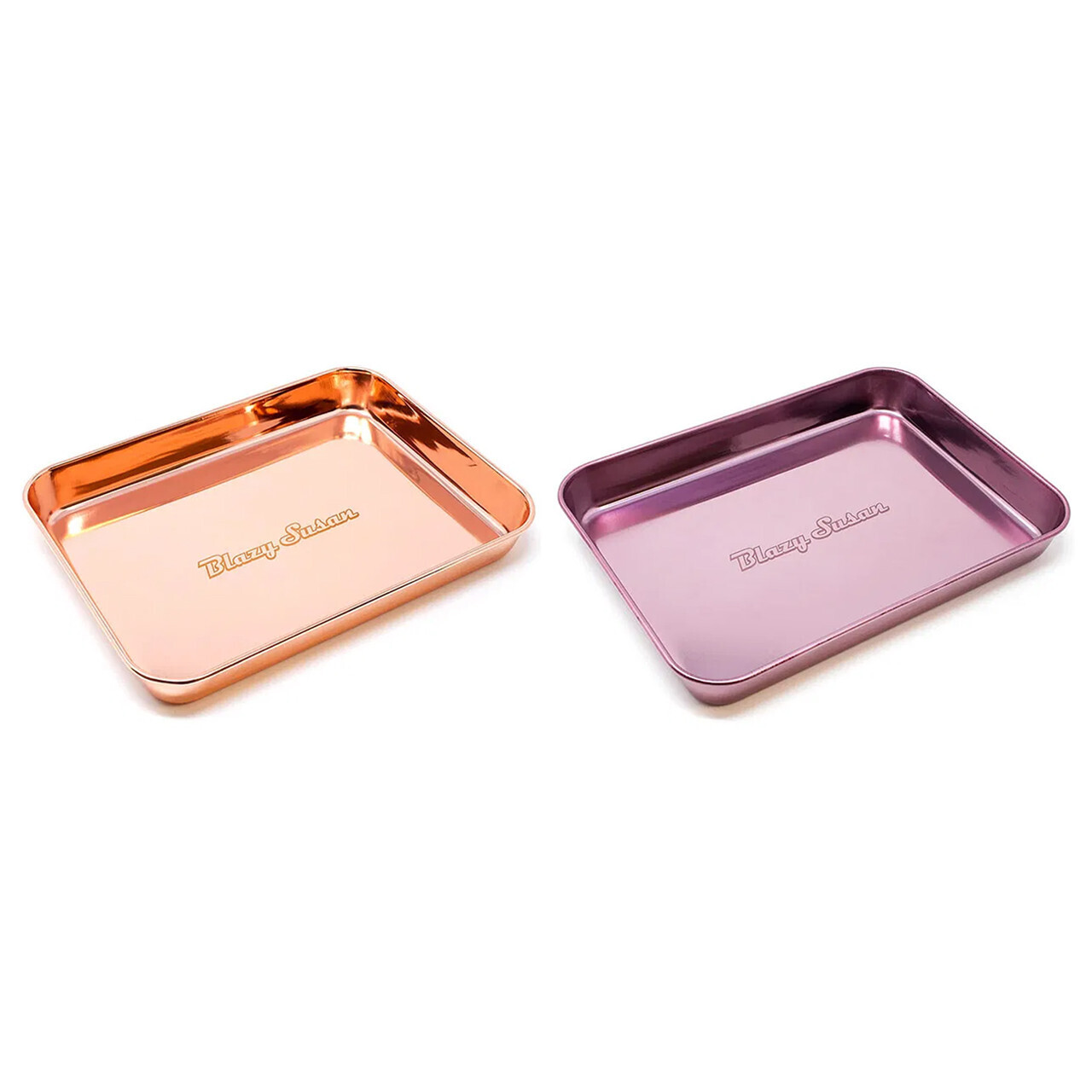 BLAZY SUSAN STAINLESS STEEL ROLLING TRAY