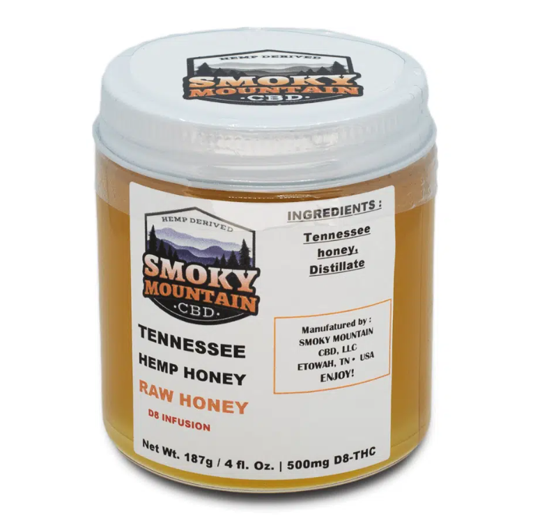 SMOKY MOUNTAIN CBD TENNESSEE HEMP HONEY - 500MG DELTA-8