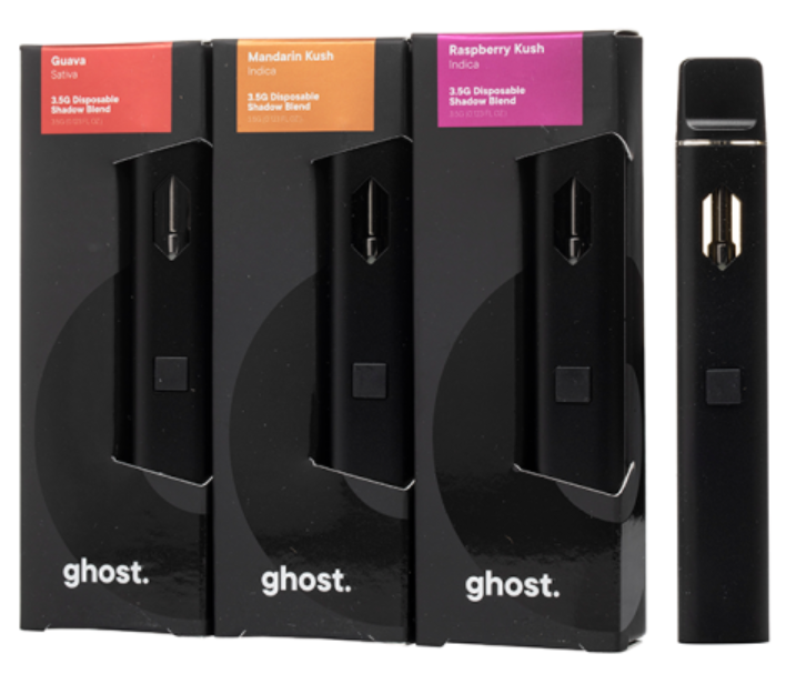 Ghost Shadow Blend THC-A Disposables 3.5g