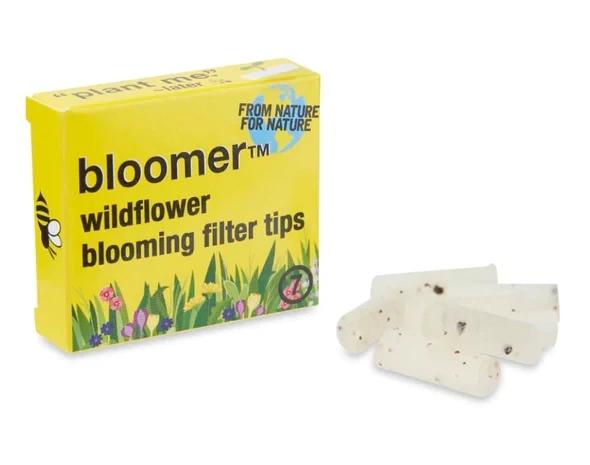 BLOOMER WAX 7PK FILTER TIPS WITH WILDFLOWER SEEDS