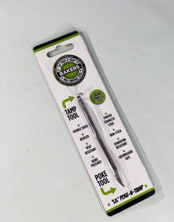 BAKER TOOL - POKE N TAMP STAINLESS STEEL TOOL