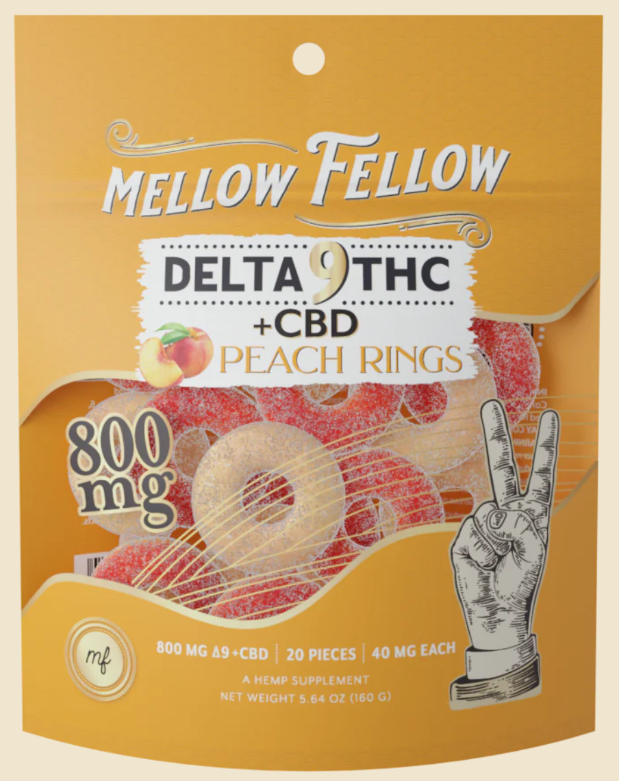 Mellow Fellow Gummy Rings 20ct Bag