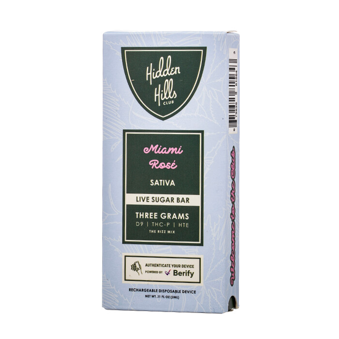 Hidden Hills 3G Live Sugar Disposables