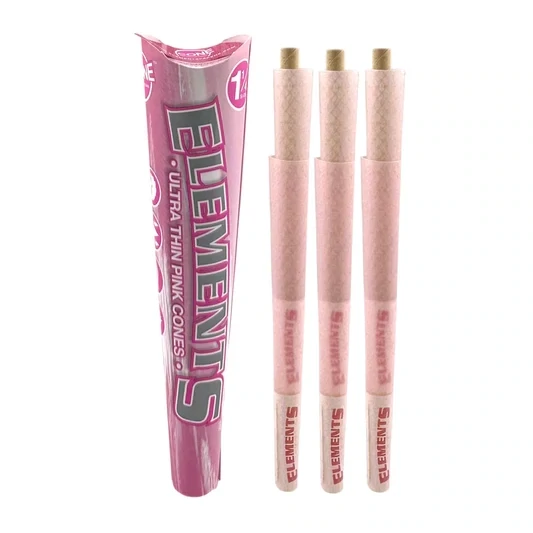 ELEMENTS 1 1/4 PINK RICE CONES