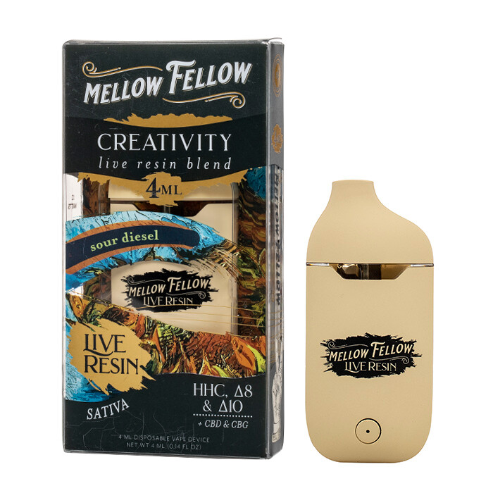 Mellow Fellow Live Resin 4ml Disposables 