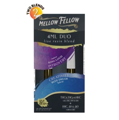 MELLOW FELLOW 4ML LIVE RESIN DUO CARTS