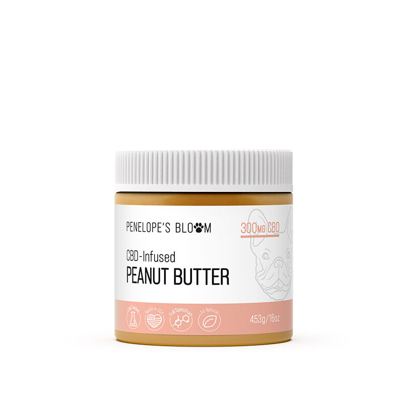 PENELOPE'S BLOOM CBD INFUSED PEANUT BUTTER - 300MG