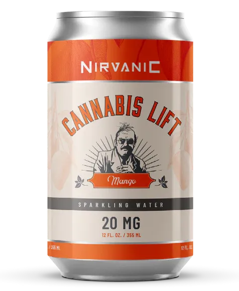 NIRVANIC SELTZER LIFT- D9,CBD,CBG