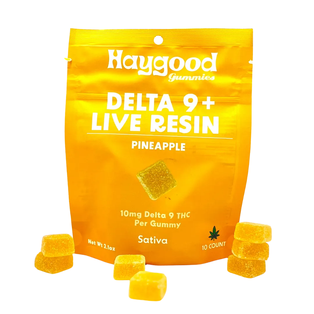 Haygood Farms D9 Live Rosin Gummy 10ct