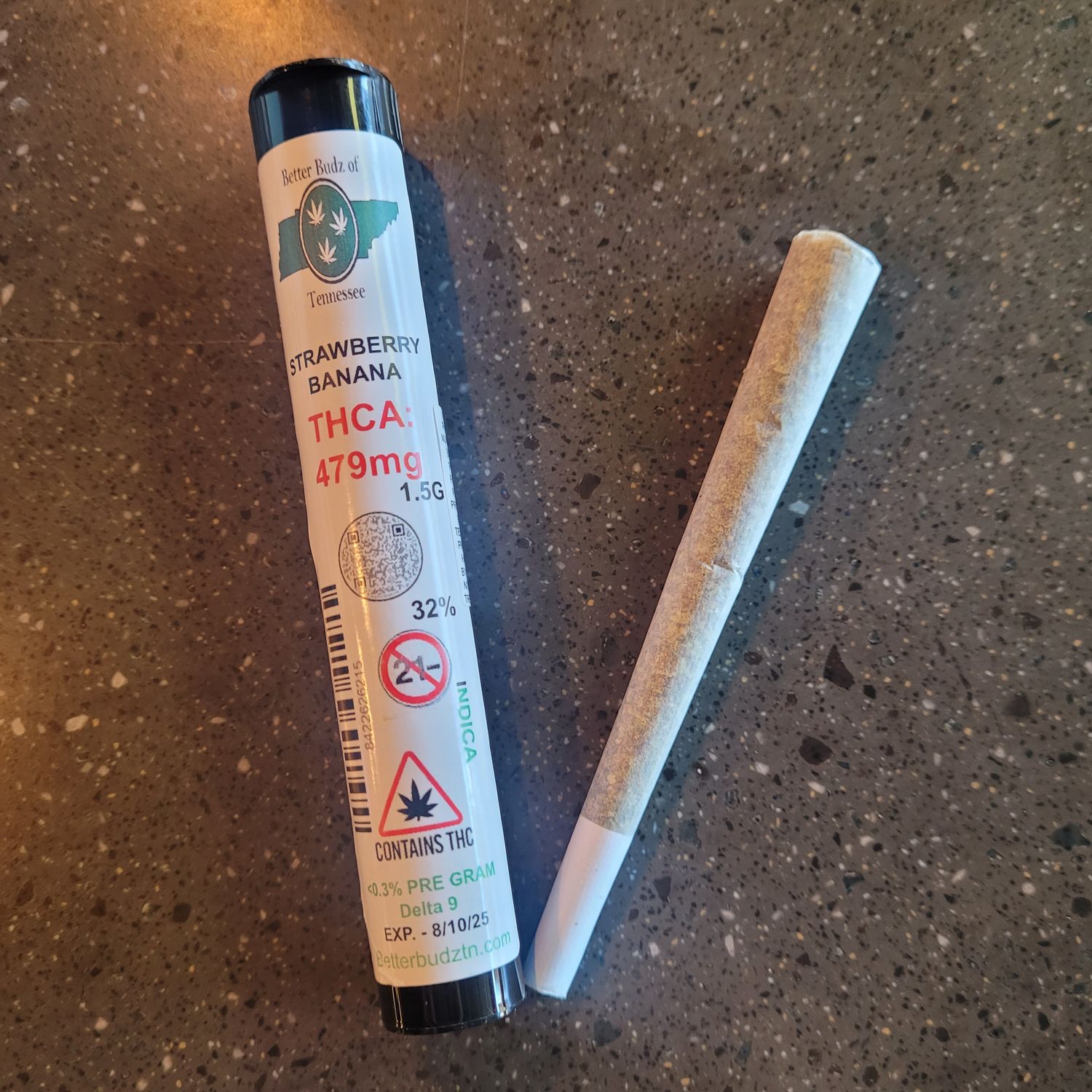 BETTER BUDZ THC-A 1.5 PREROLL