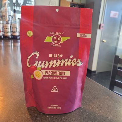 BETTER BUDZ D9 GUMMIES 1000MG 40CT