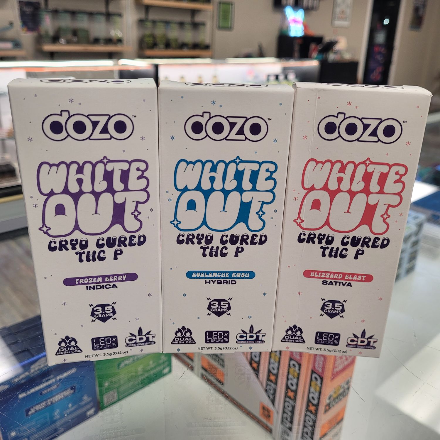 Dozo White Out THC-P Disposable | 3.5g