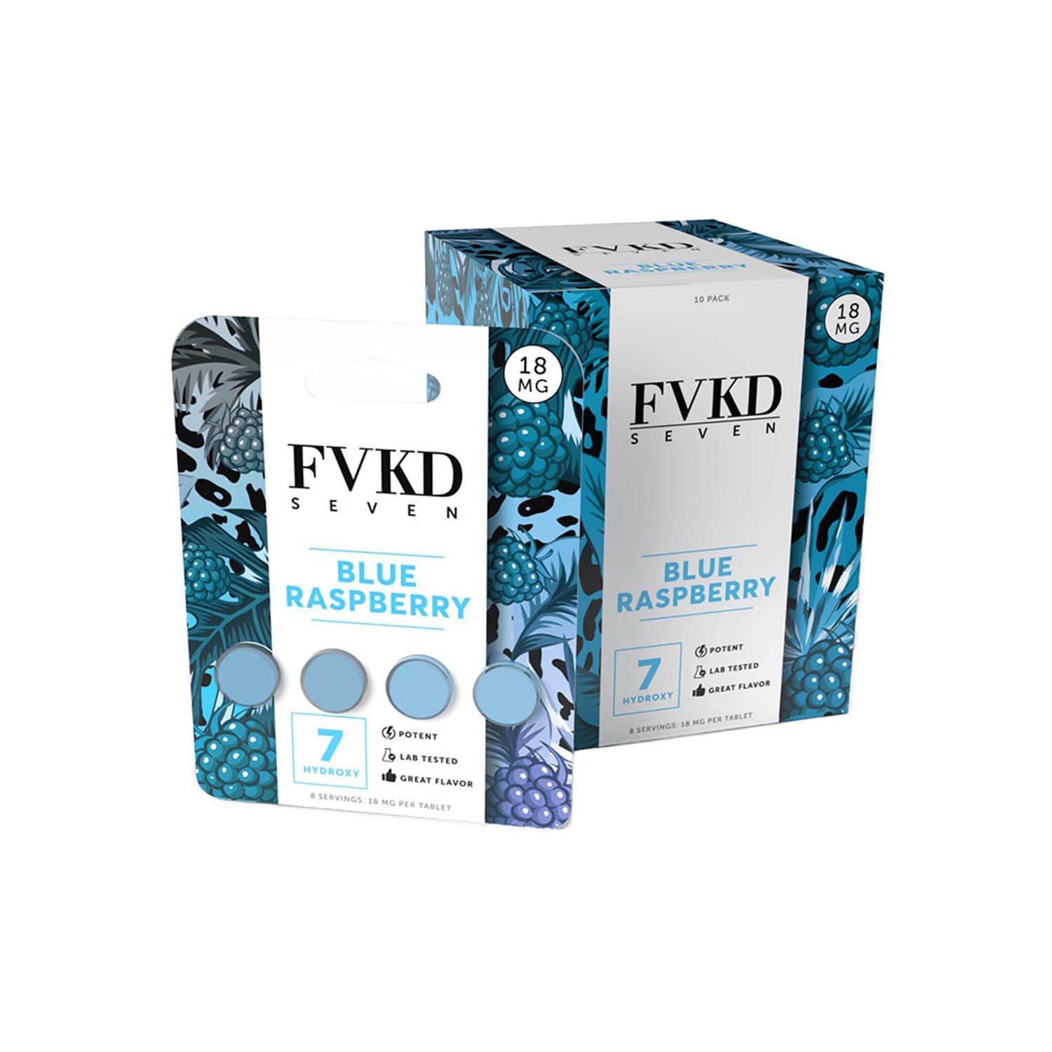 FVKD Seven 7-Hydroxy Extract Tablets 4ct