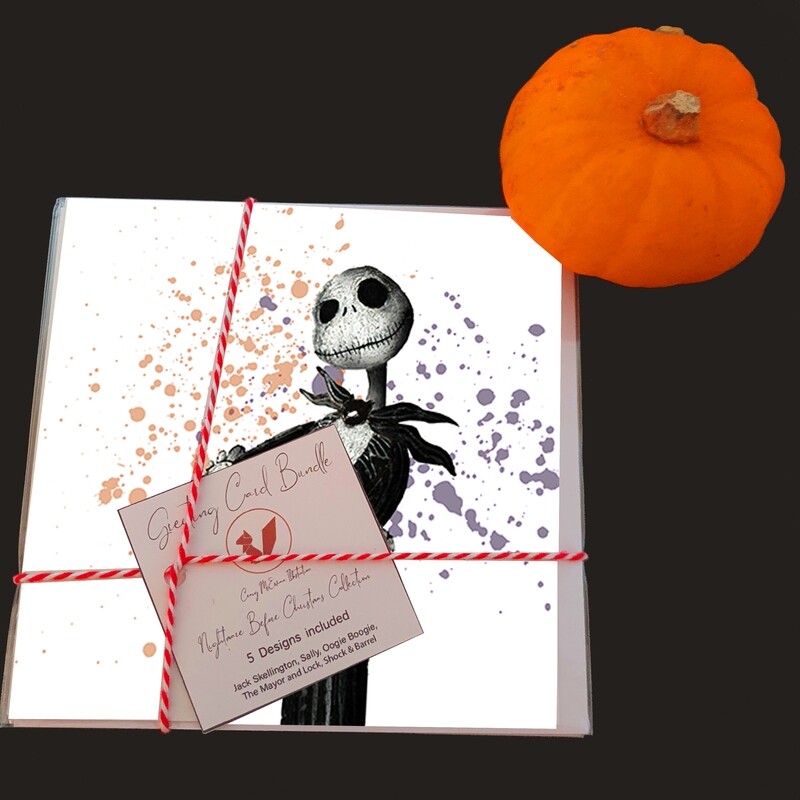 Nightmare Before Christmas Greeting Cards