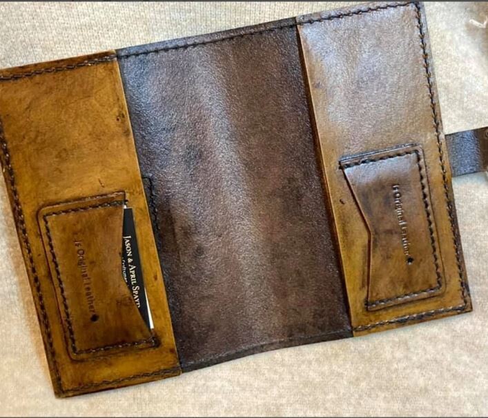 Military Rank, Personalized Leather Book Cover , Military Journal - Mens Notebook - NCO Gift - Military Gift - Refillable Notebook
