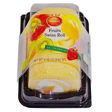 Strawberry Swiss Roll
