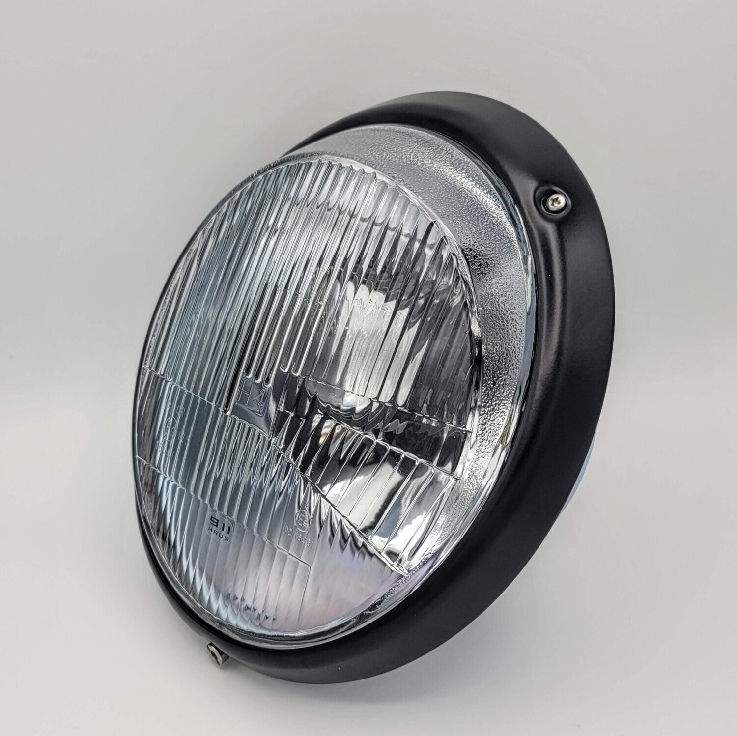 Classic Bi-LED Headlight Set - Black Trim/H4 Lens