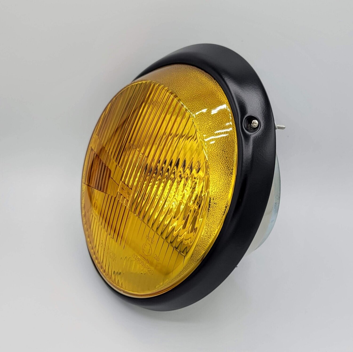 LED Headlight Set - Amber H4 Lenses