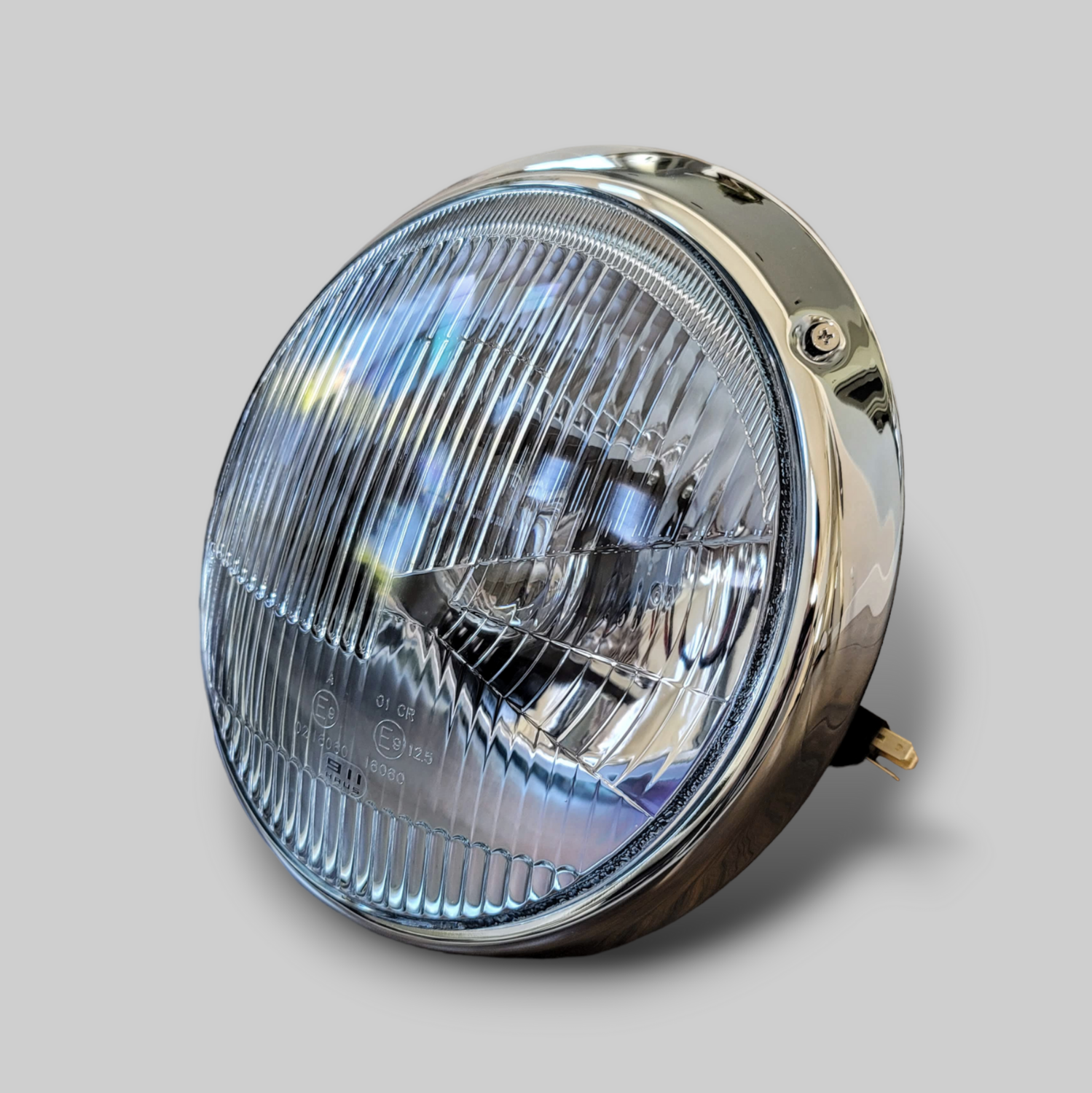 Classic Bi-LED Headlight Set - Chrome Trim/Hella Lens