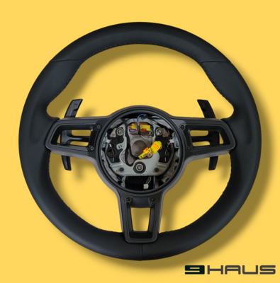 Black Edition Steering Wheel for Porsche