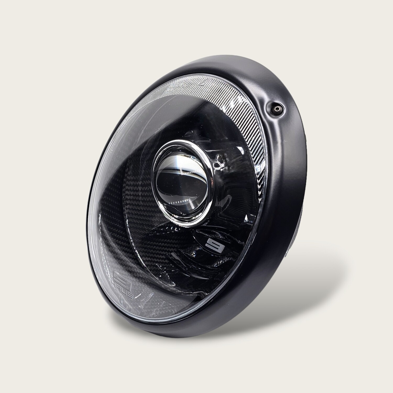 Carbon Fiber Bi-LED Headlight Set
