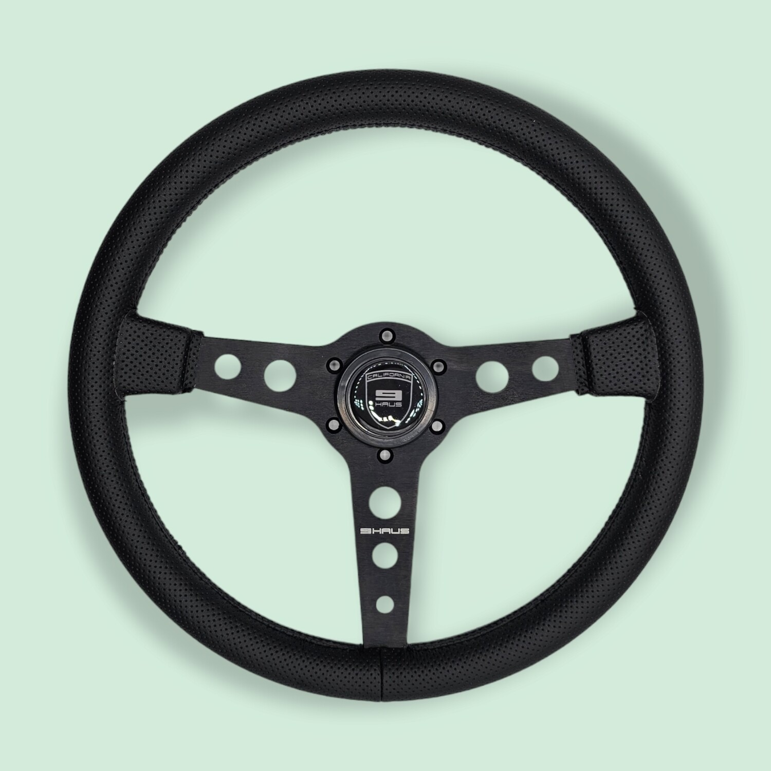 MOMO様 9HAUS Steering Wheel Perforated Leather 350mm - MOMO Prototipo