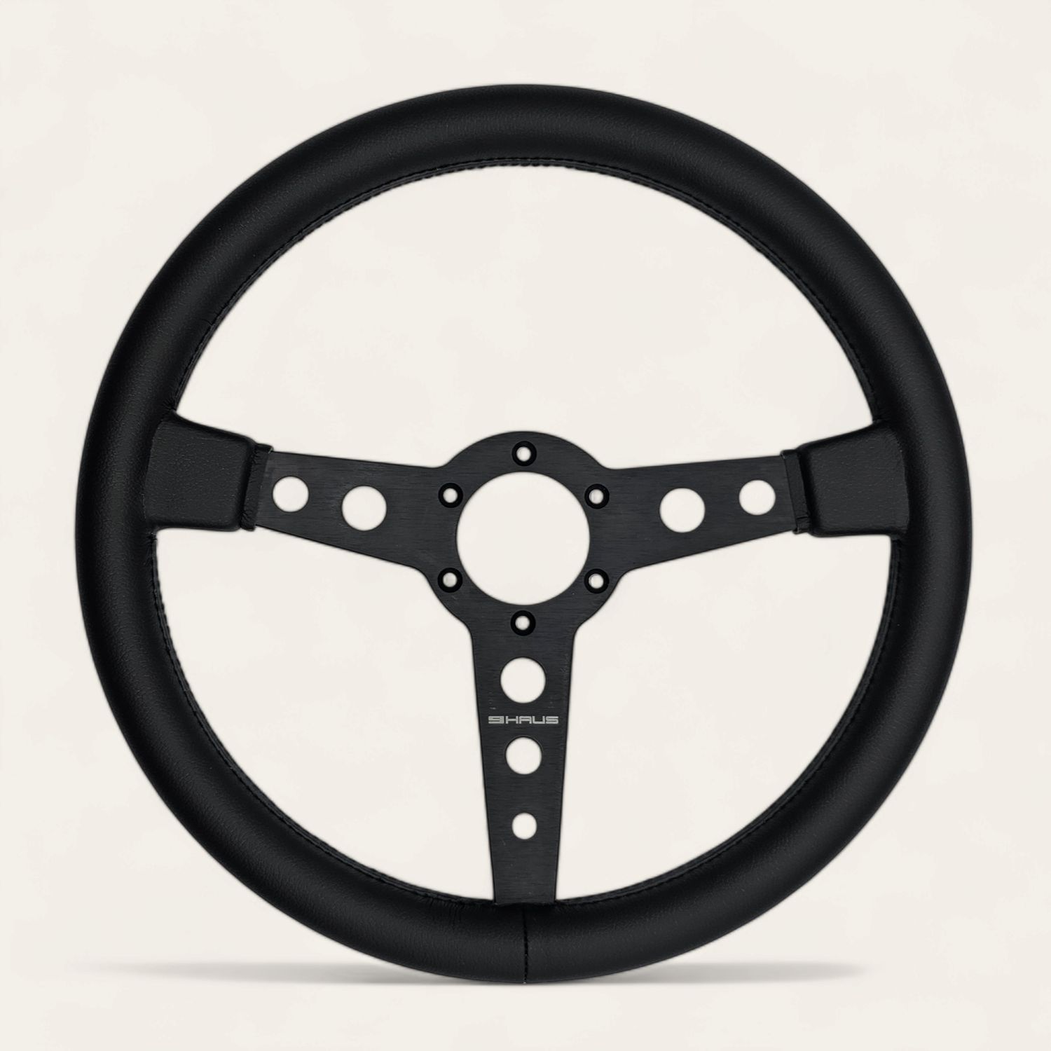 9HAUS Steering Wheel Black Edition 350mm - MOMO Prototipo form factor