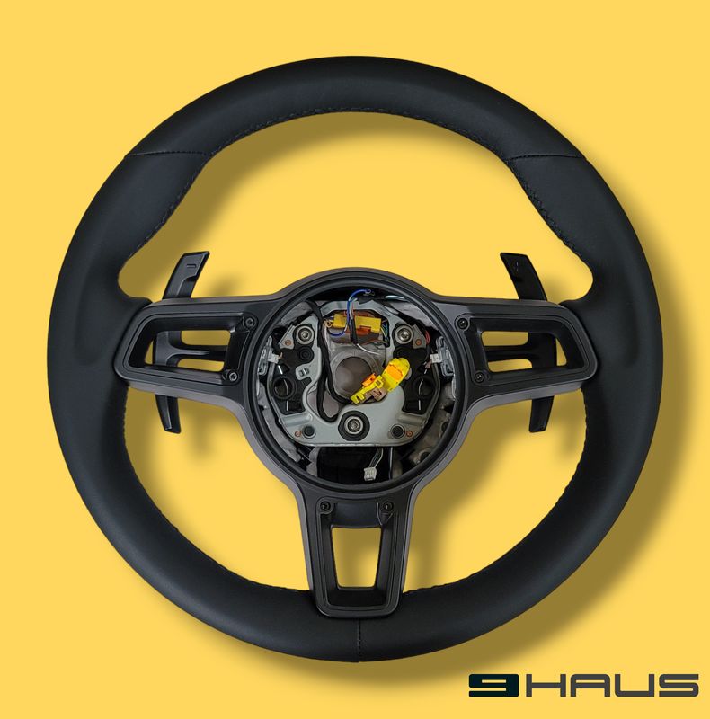 Black Edition Steering Wheel for Porsche Black Edition Steering Wheel for Porsche