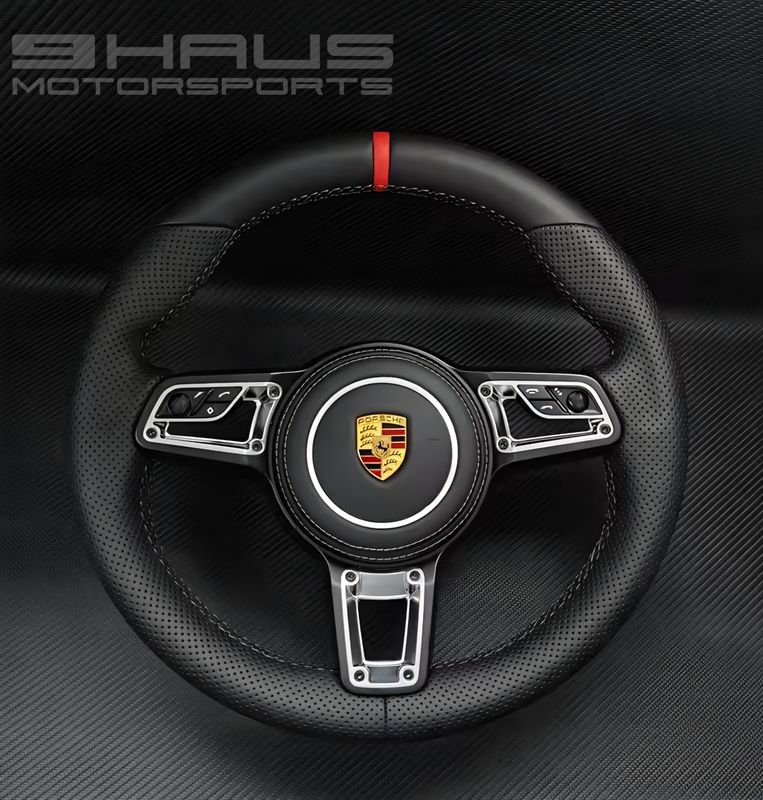 Full Custom Leather Steering Wheel for Porsche Full Custom Leather Steering Wheel for Porsche