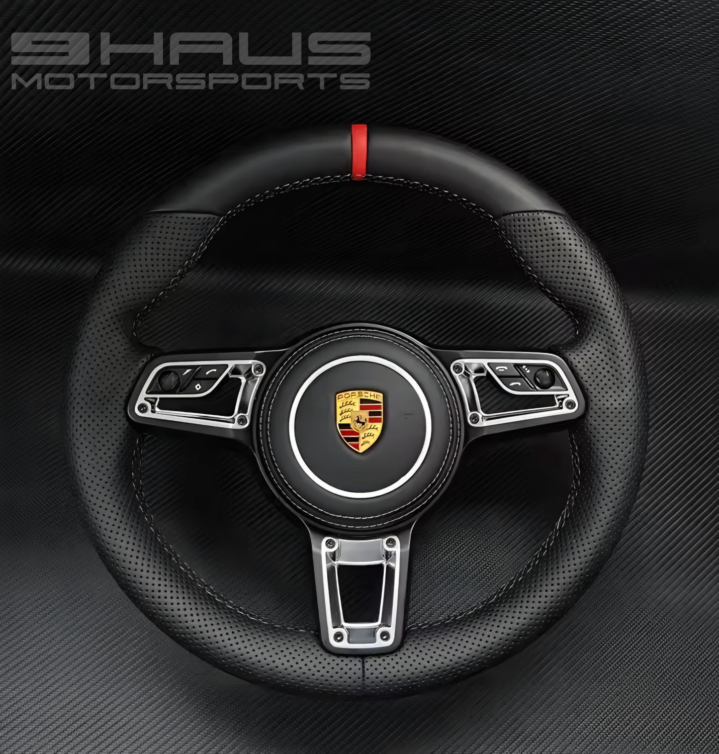 Full Custom Leather Steering Wheel for Porsche Full Custom Leather Steering Wheel for Porsche