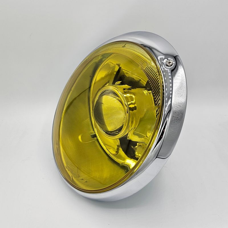 Classic Bi-LED Headlight Set - Yellow Clear Lens