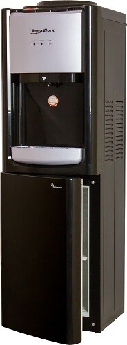 Водонагреватель "Aqua Work" TY-LWYR33B черно-серебристый, компрессор, 3 крана, холодильник