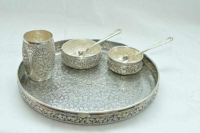 Silver Dinner Set
